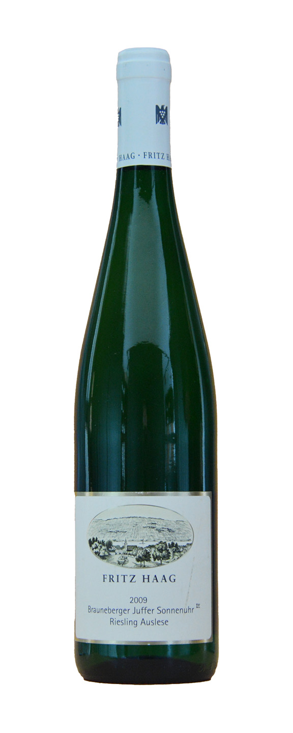 Fritz Haag Brauneberger Juffer Sonnenuhr Riesling Auslese 2009