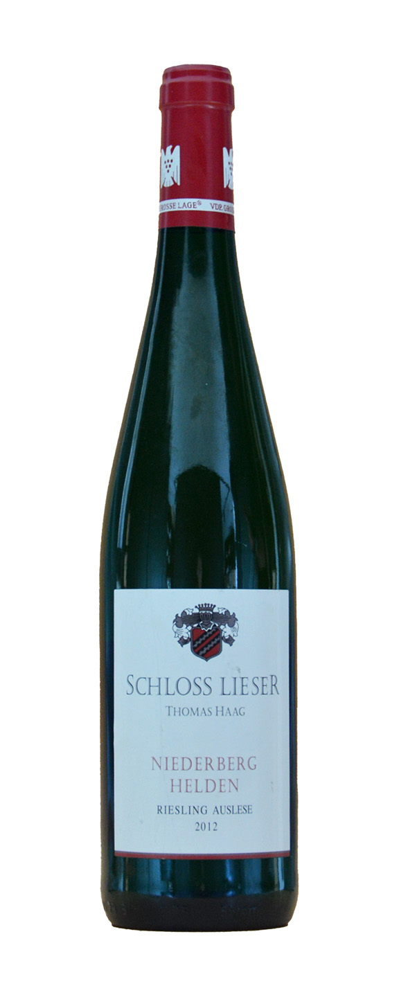 Schloss Lieser Lieser Niederberg Helden Riesling Auslese 2012