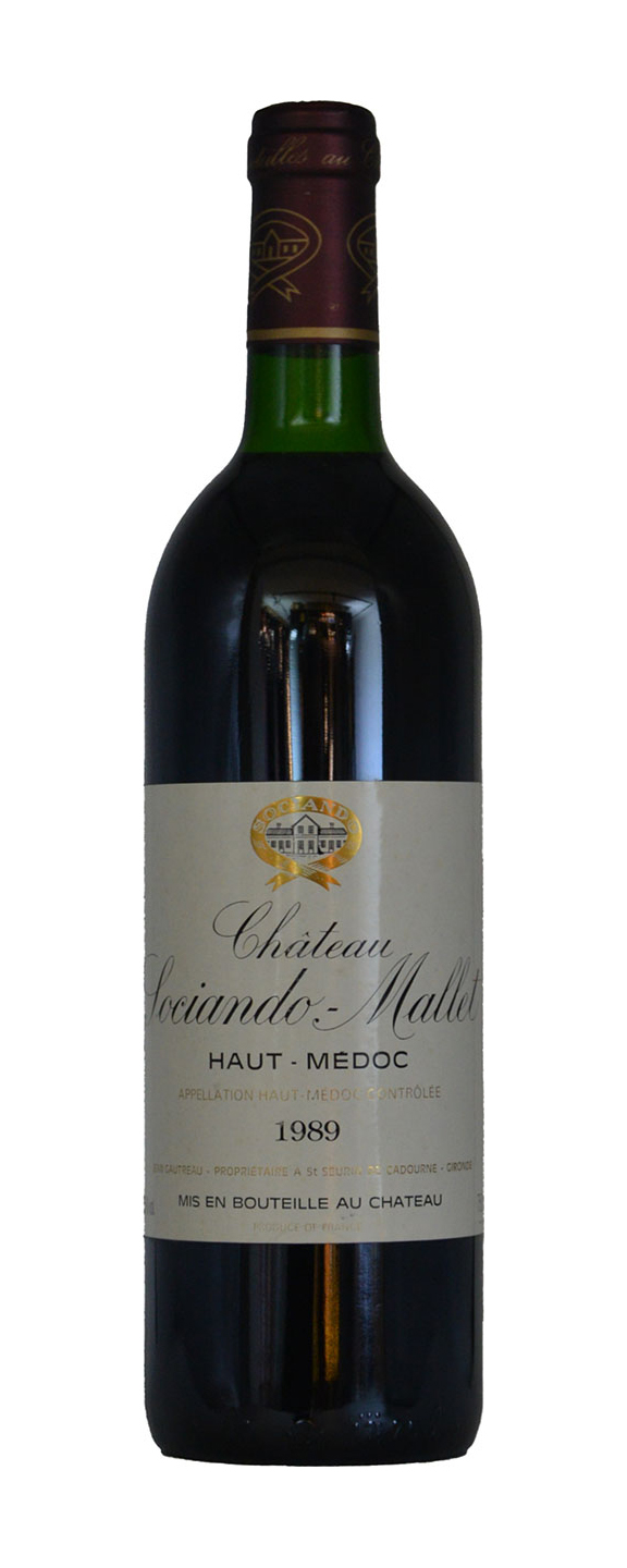 Chateau Sociando Mallet 1989