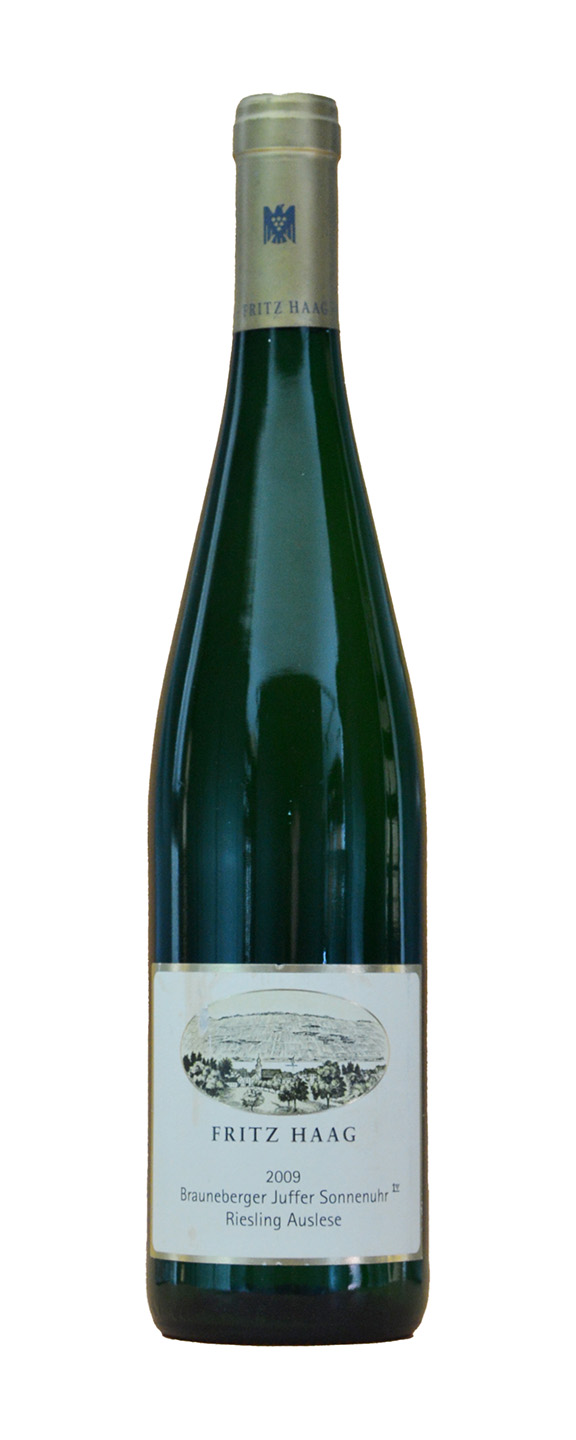 Fritz Haag Brauneberger Juffer Sonnenuhr Riesling Auslese Goldkapsel 2009