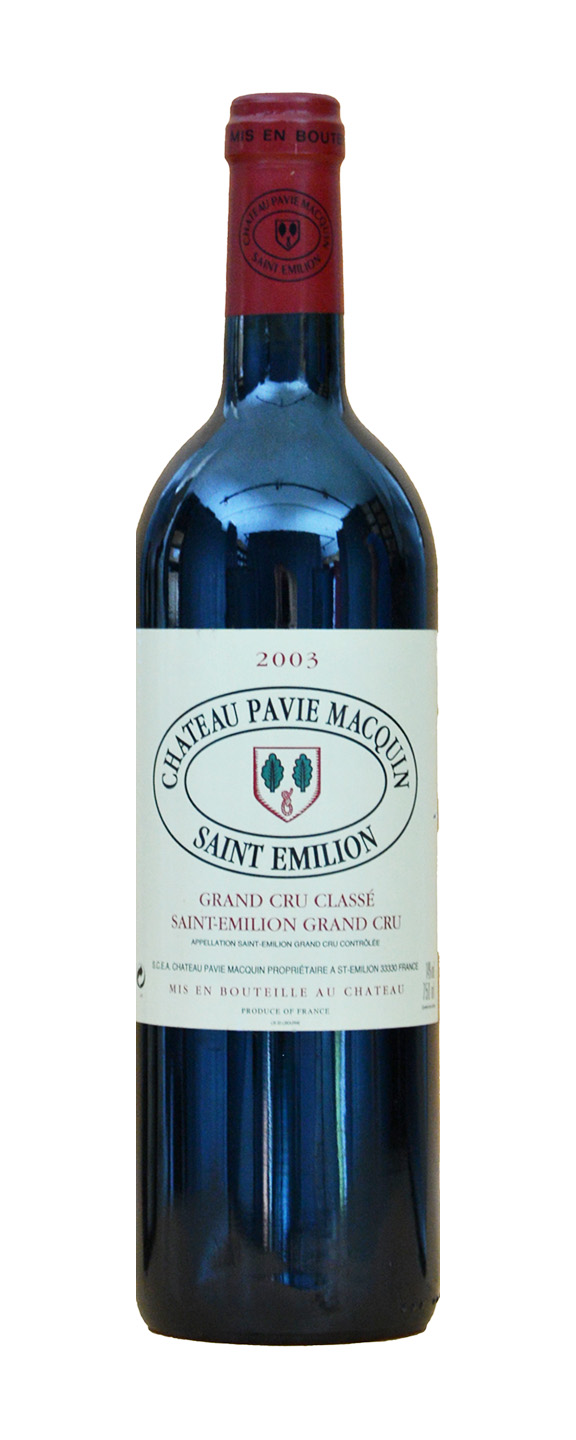 Chateau Pavie Macquin Grand Cru Classe 2003