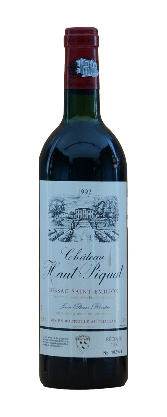 Chateau Haut Piquat Lussac-Saint-Emilion 1992