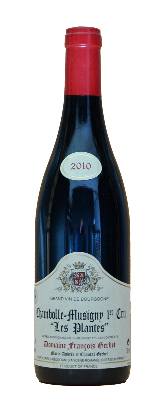 Domaine Francois Gerbet Les Plantes Chambolle-Musigny Premier Cru 2010