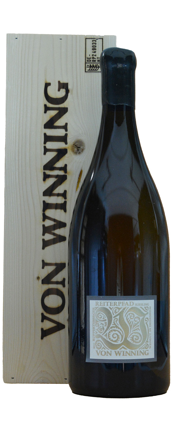 Doppelmagnum (3,0 L) Von Winning Ruppertsberger Reiterpfad Riesling in OHK 2022
