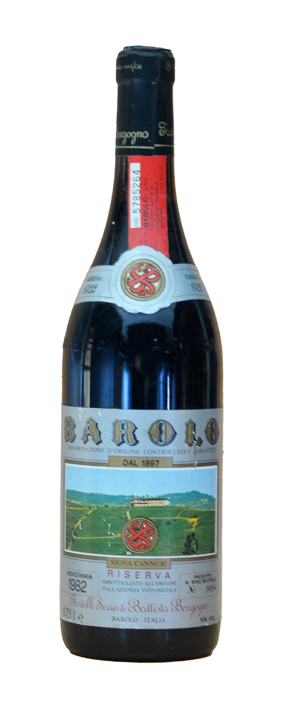 Fratelli Serio & Battista Borgogno Cannubi Barolo Riserva 1982