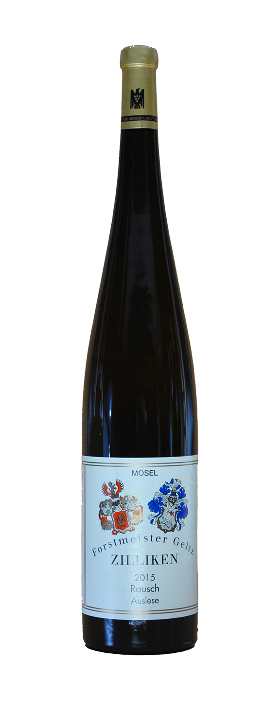 Magnum (1,5 L) Forstmeister Geltz Zilliken Saarburger Rausch Riesling Auslese Erste Lage Goldkapsel 2015