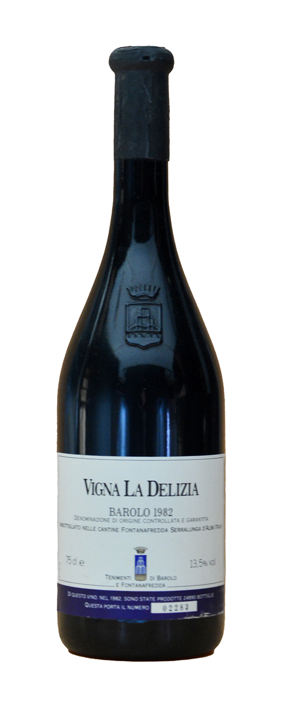 Fontanafredda Lazzarito Vigna La Delizia Barolo 1982