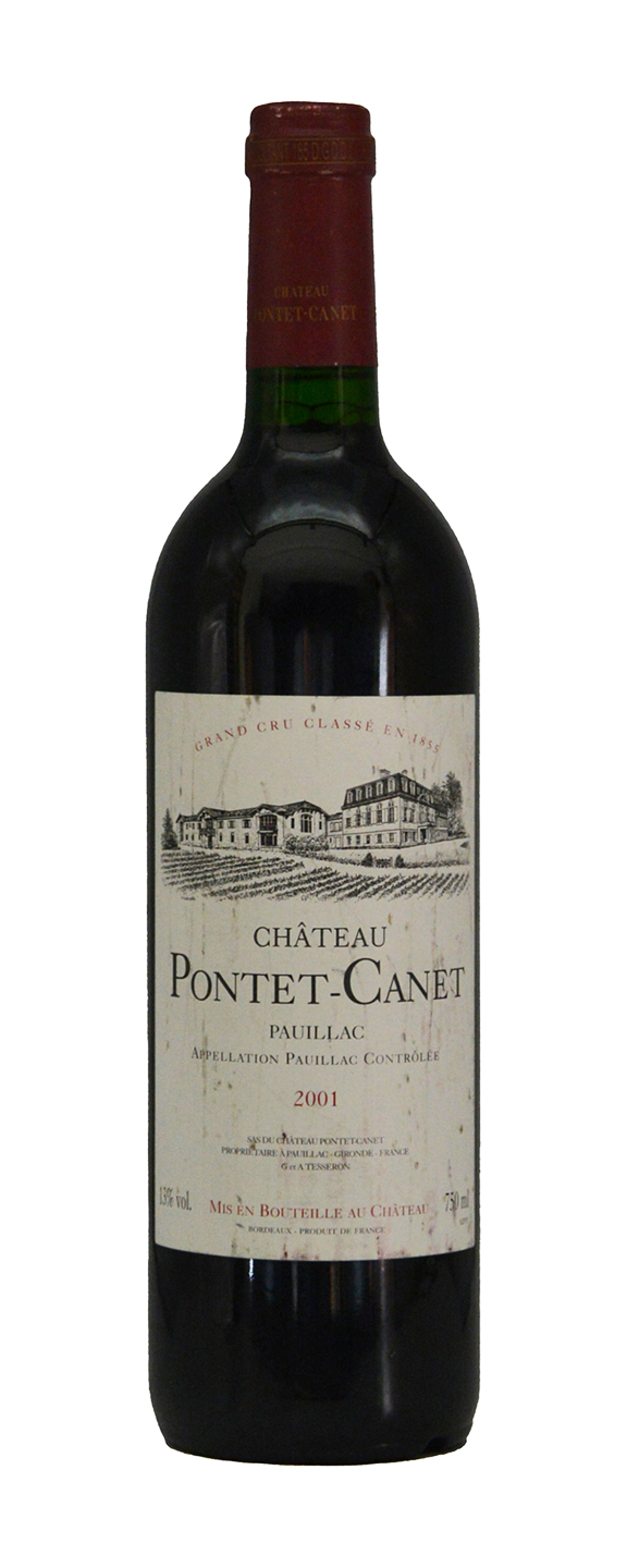 Chateau Pontet-Canet 5eme Grand Cru Classe 2001
