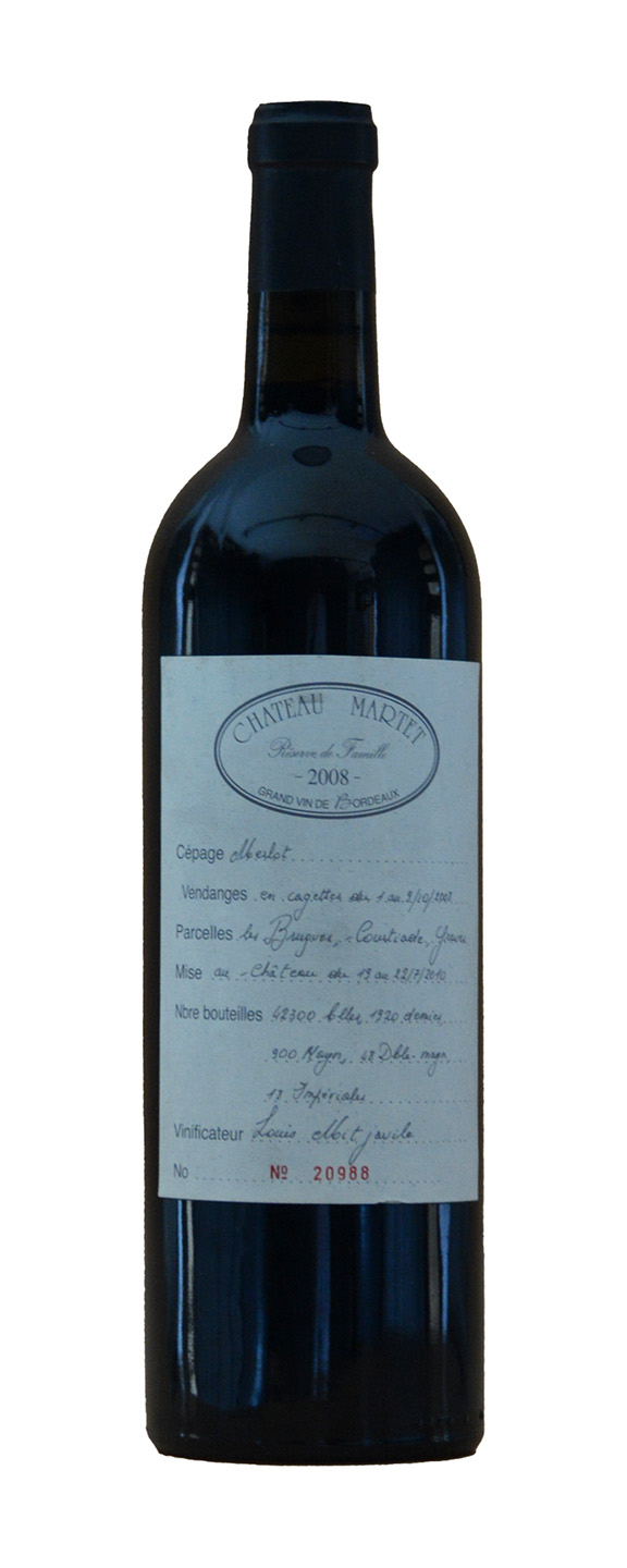Chateau Martet Reserve de Famille 2008