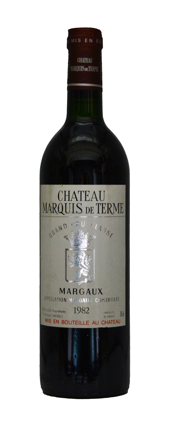 FR03443 Chateau Marquis de Terme Grand Cru Classe (IN) 1982
