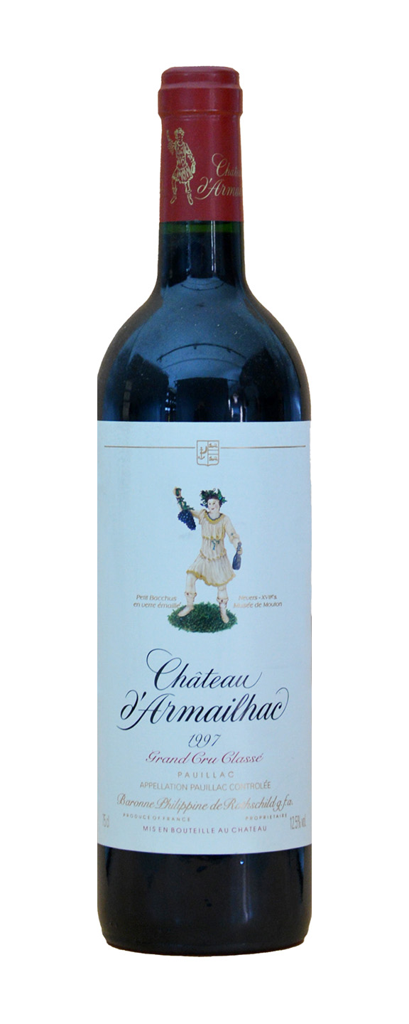 Baron Philippe de Rothschild Chateau d'Armailhac Grand Cru Classe  1997