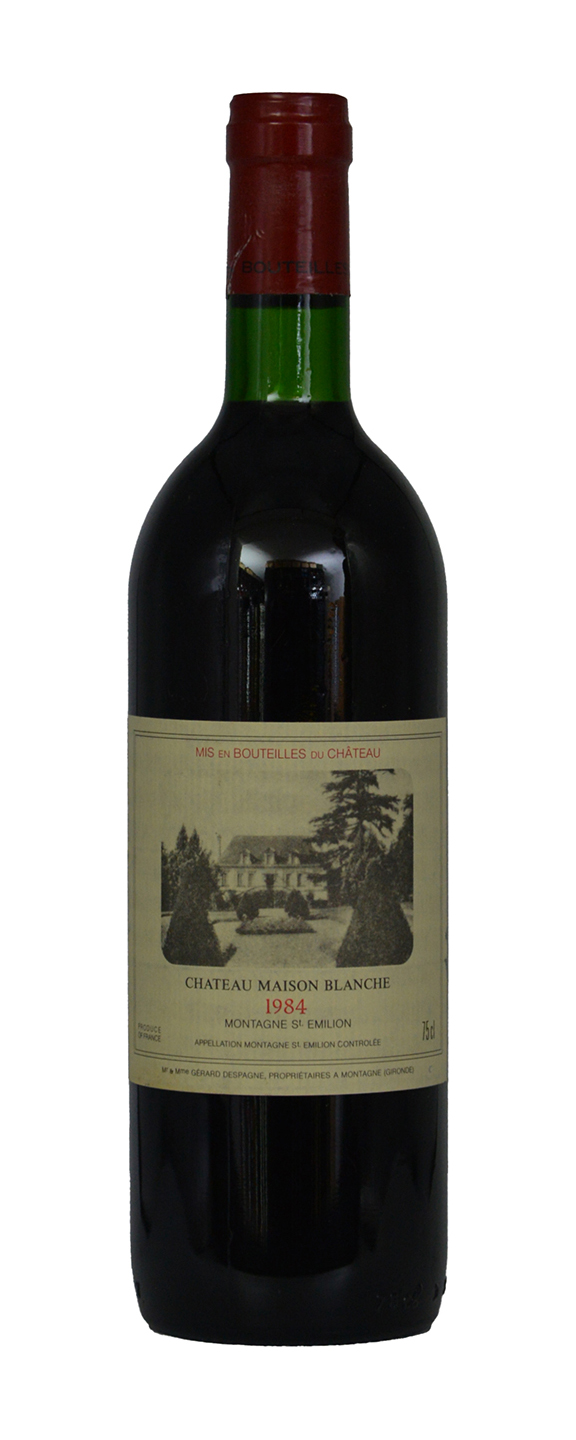 FR00576 Chateau Maison Blanche Montagne Staint-Emilion 1984