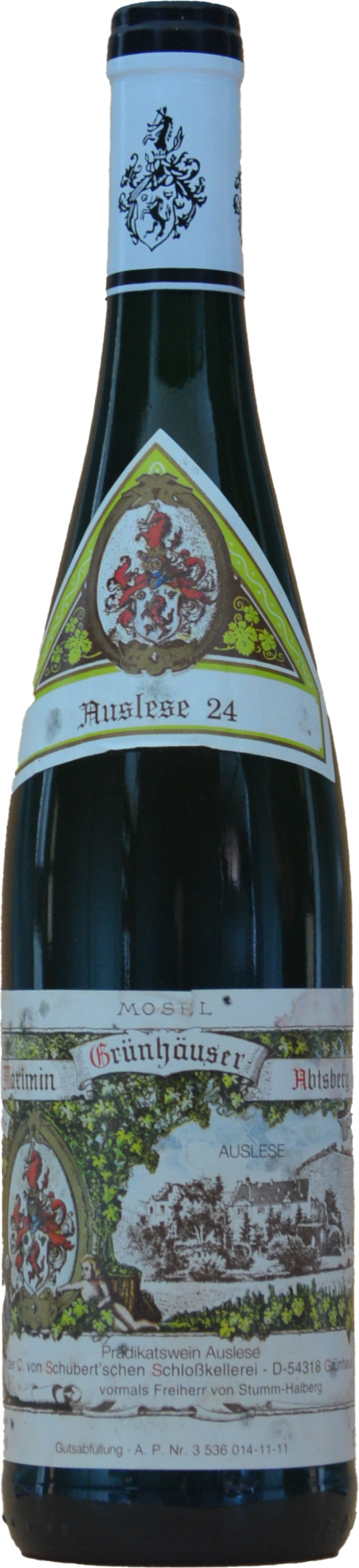 Maximin Grünhaus Abtsberg Riesling Auslese 24 2010