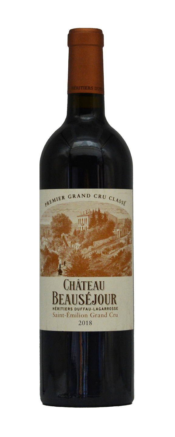 Duffau-Lagarrosse Chateau Beausejour Saint-Emilion Grand Cru 2018