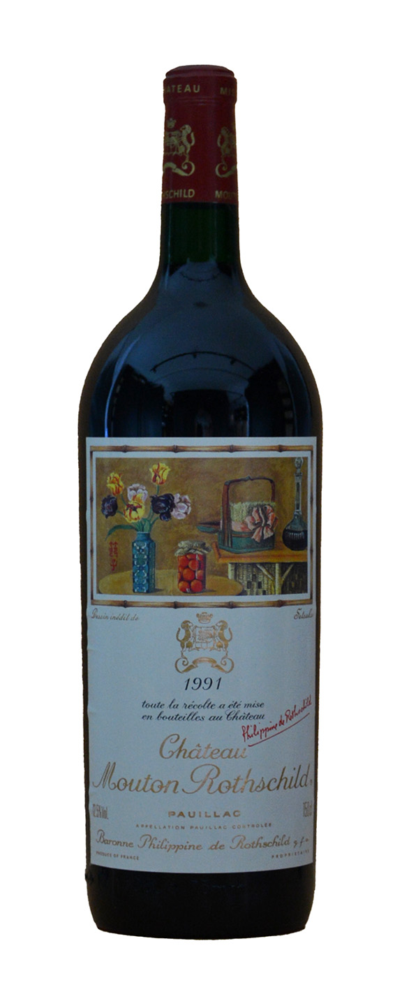 Magnum (1,5 L) Chateau Mouton Rothschild 1er Cru Classe 1991