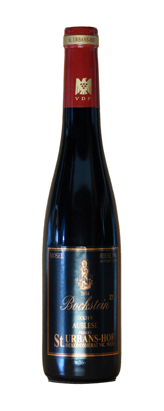 (0,375 L) St. Urbans-Hof Nik Weis Ockfener Bockstein Riesling Auslese Große Lage 2014