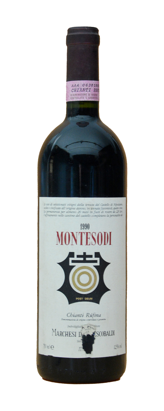 Marchesi Frescobaldi Castello di Nipozzano Montesodi Chianti Rufina Riserva 1990
