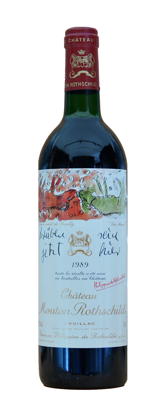 Chateau Mouton Rothschild 1er Cru Classe 1989