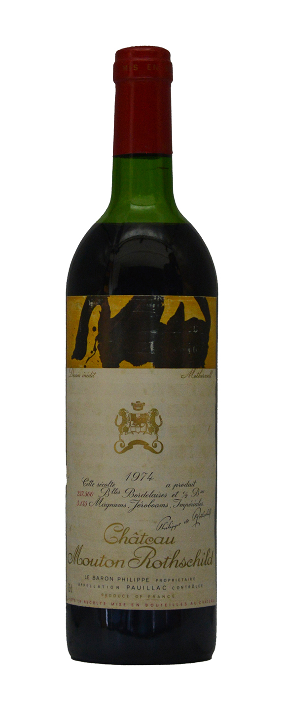 Chateau Mouton Rothschild 1er Cru Classe 1974