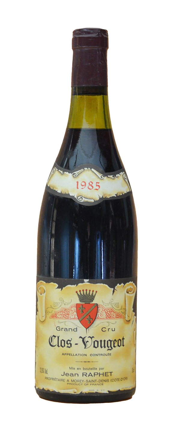 Jean Raphet Clos de Vougeot Grand Cru 1985