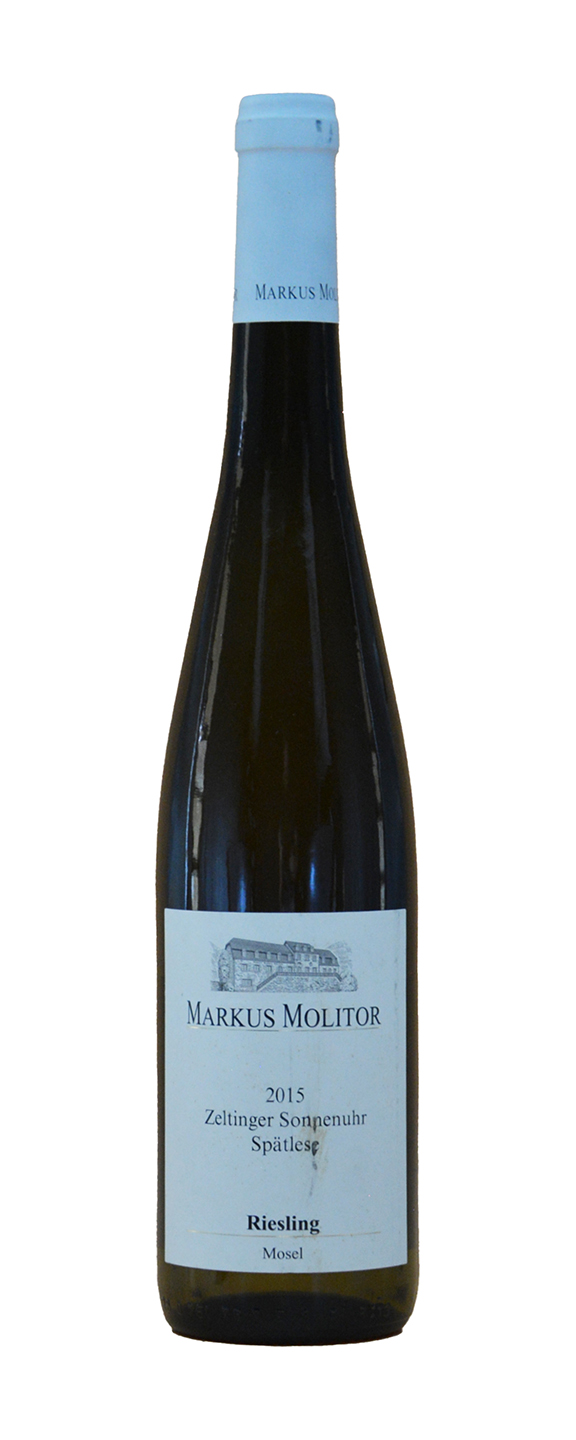 Markus Molitor Zeltinger Sonnenuhr Riesling Spätlese 2015