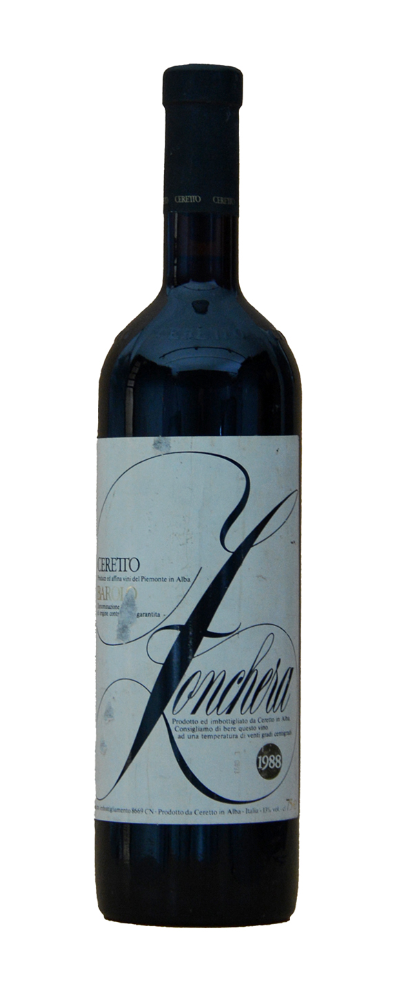 Ceretto Zonchera Barolo (EA) 1988