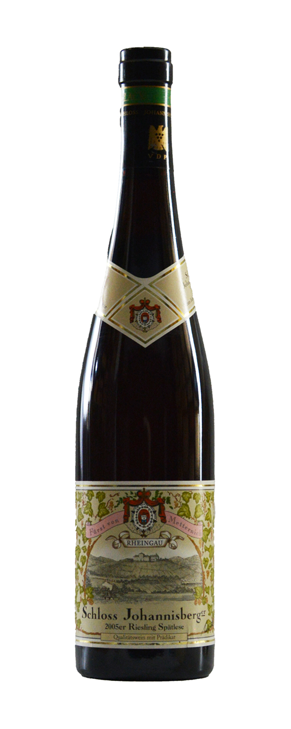 Schloss Johannisberg Grünlack Riesling Spätlese 2005