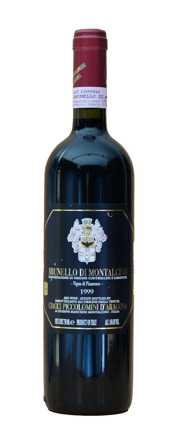 Ciacci Piccolomini d'Aragona Vigna di Pianrosso Brunello di Montalcino 1999