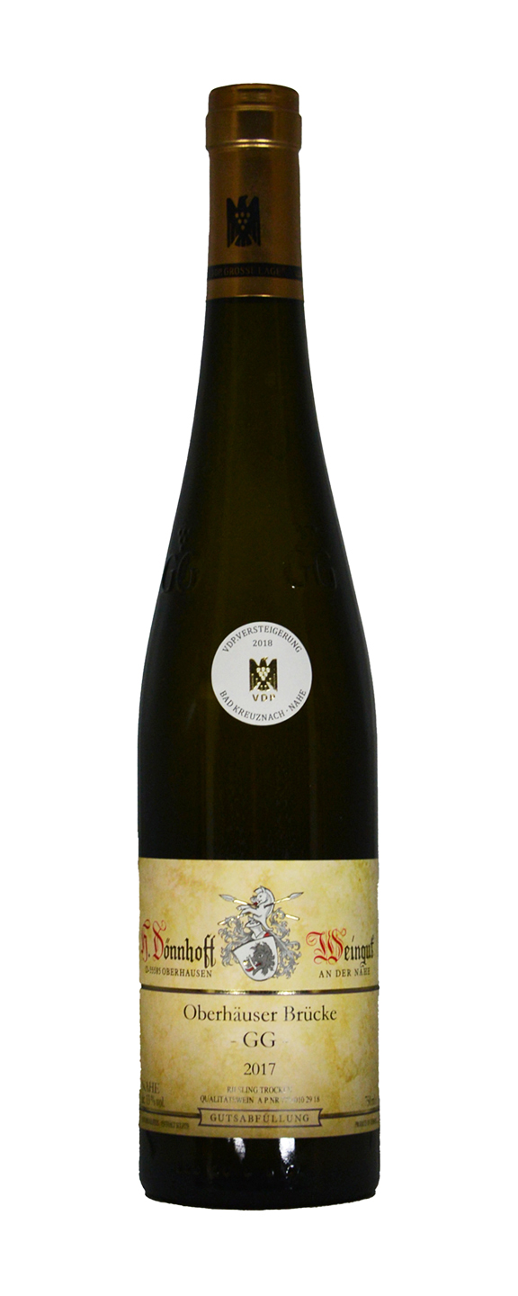 Dönnhoff Oberhäuser Brücke Riesling GG VDP Versteigerung 2017 Dönnhoff Oberhäuser Brücke Riesling GG VDP Versteigerung 2017