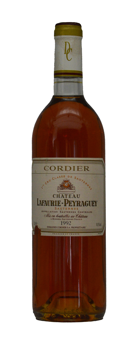 Chateau Lafaurie-Peyraguey Sauternes 1er Cru Classe  1992