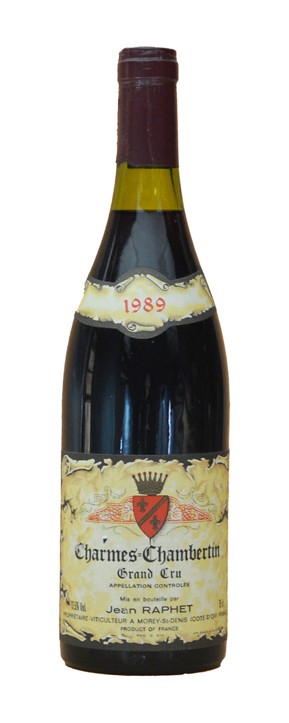 Jean Raphet Charmes-Chambertin Grand Cru 1989