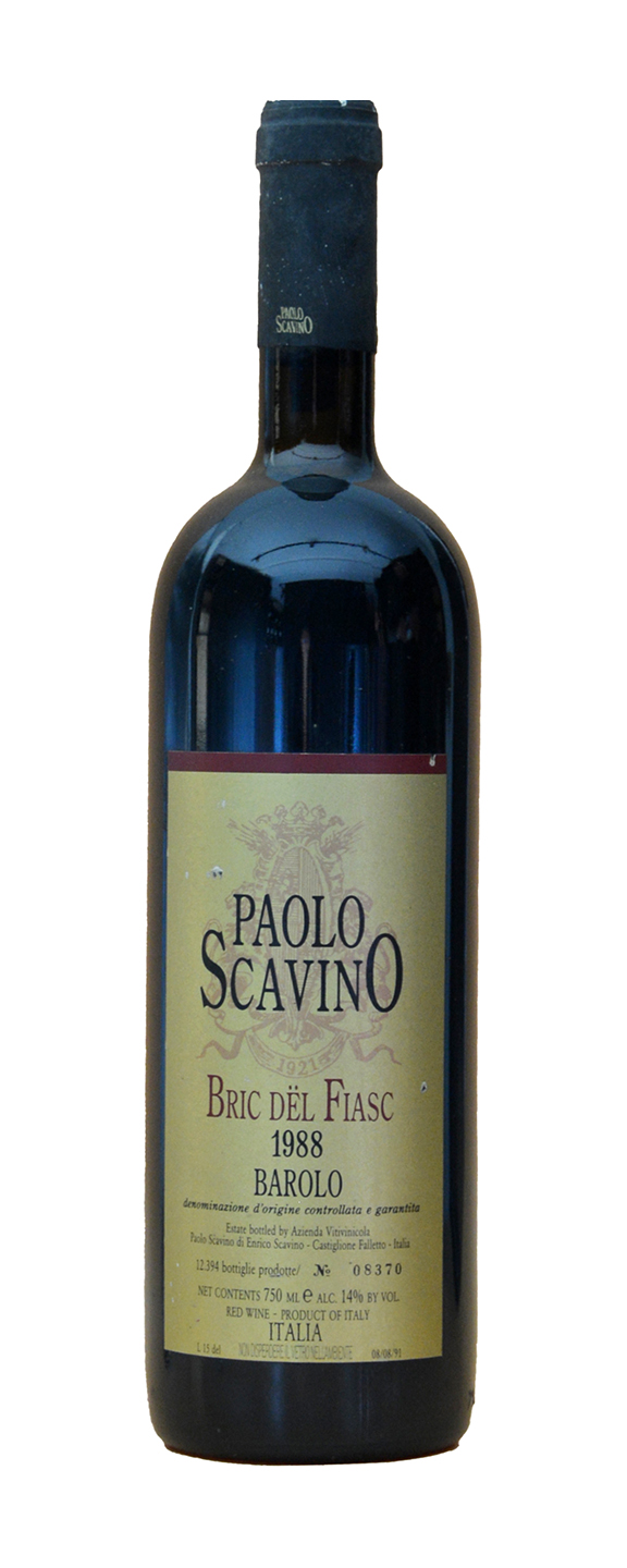 Paolo Scavino Bric del Fiasc Barolo 1988