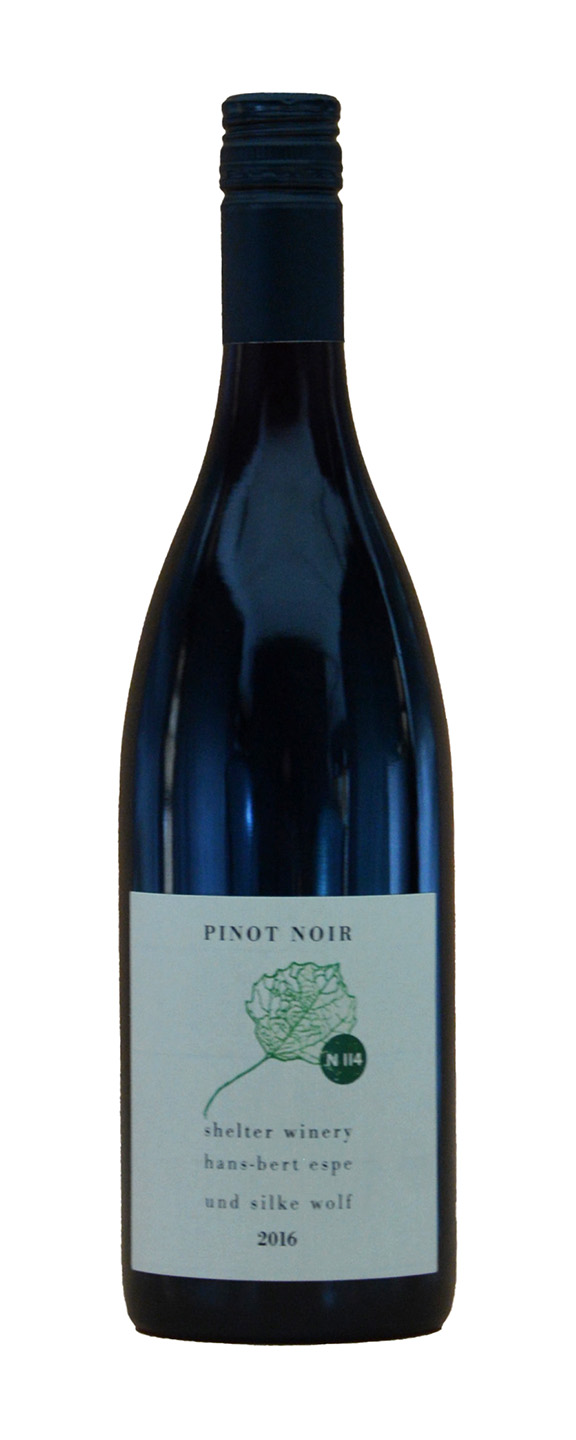 Shelter Winery N114 Pinot Noir 2016