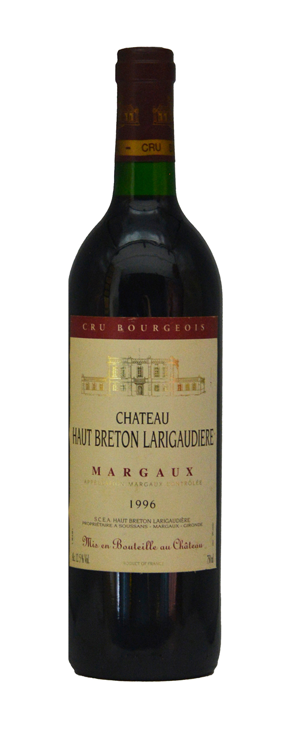 Chateau Haut Breton Larigaudiere Margaux 1996