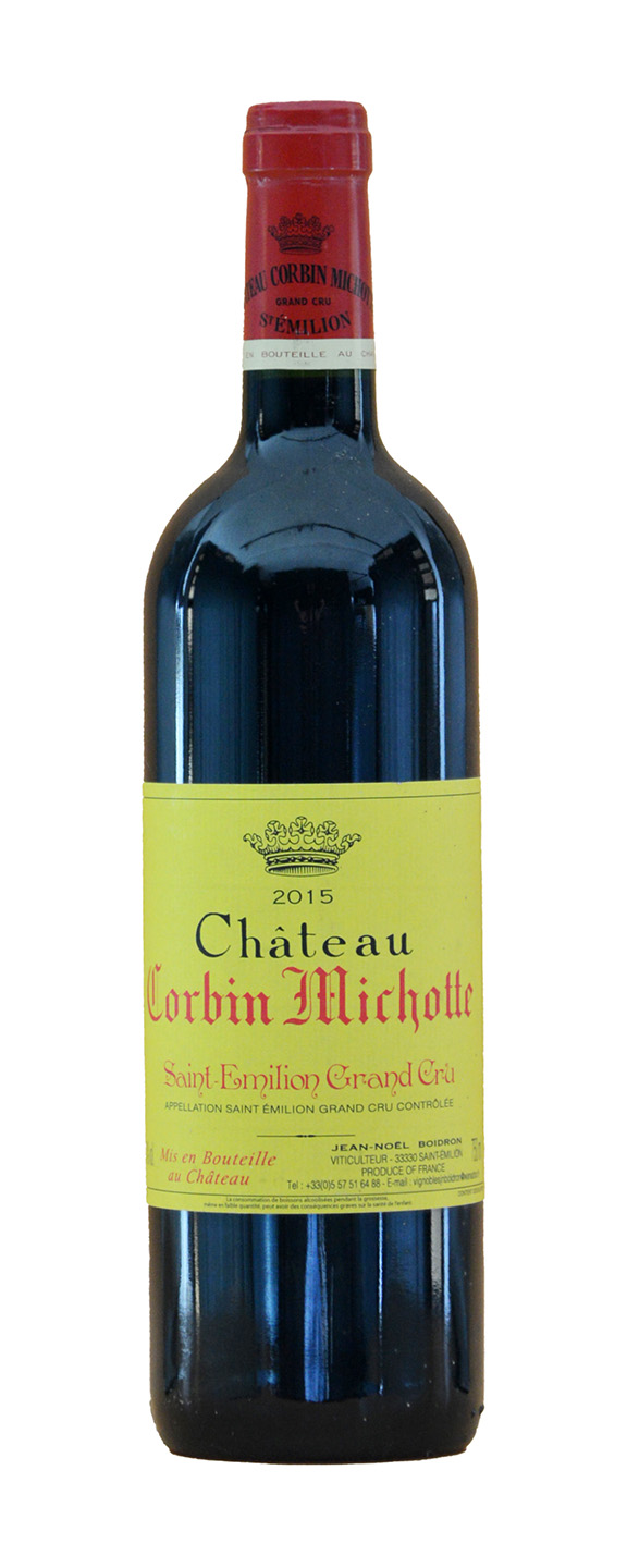 Chateau Corbin Michotte Saint-Emilion Grand Cru 2015