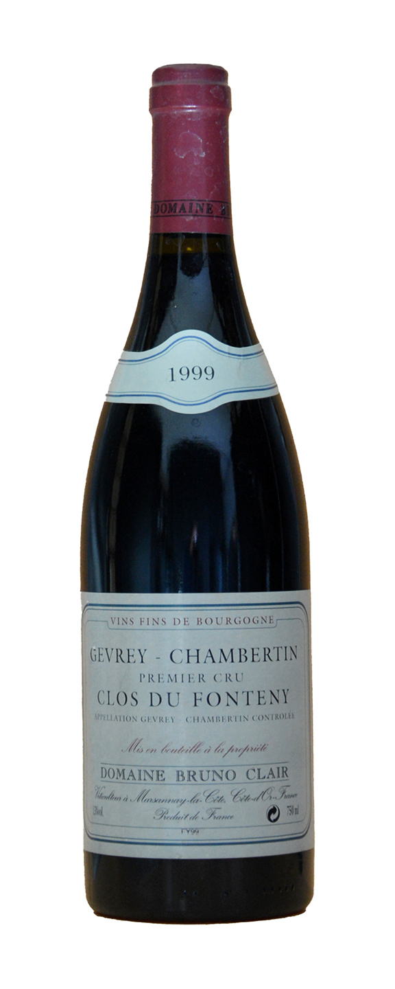 Domaine Bruno Clair Clos du Fonteny Monopole Gevrey-Chambertin Premier Cru 1999