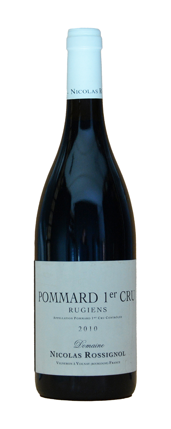 Domaine Nicolas Rossignol Les Rugiens Bas Pommard Premier Cru 2010