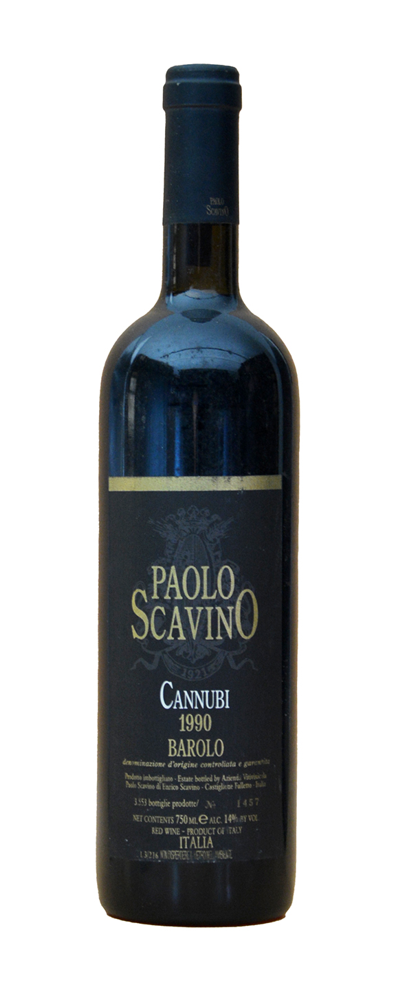 Paolo Scavino Cannubi Barolo 1990