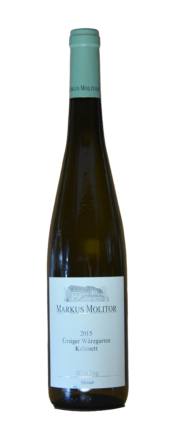 Markus Molitor Ürziger Würzgarten Riesling Kabinett grüne Kapsel 2015