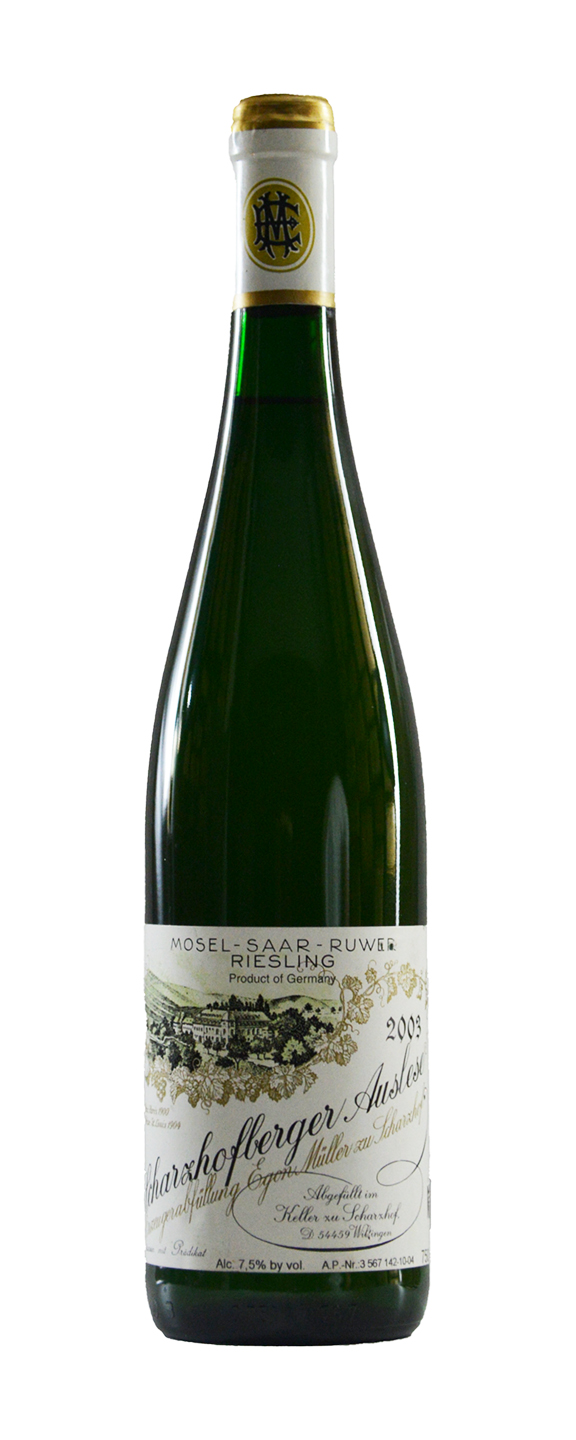 Egon Müller Scharzhofberger Riesling Auslese 2003