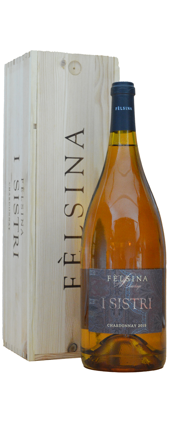 Magnum (1,5 L) Felsina Berardenga I Sistri Chardonnay Toscana in OHK 2019