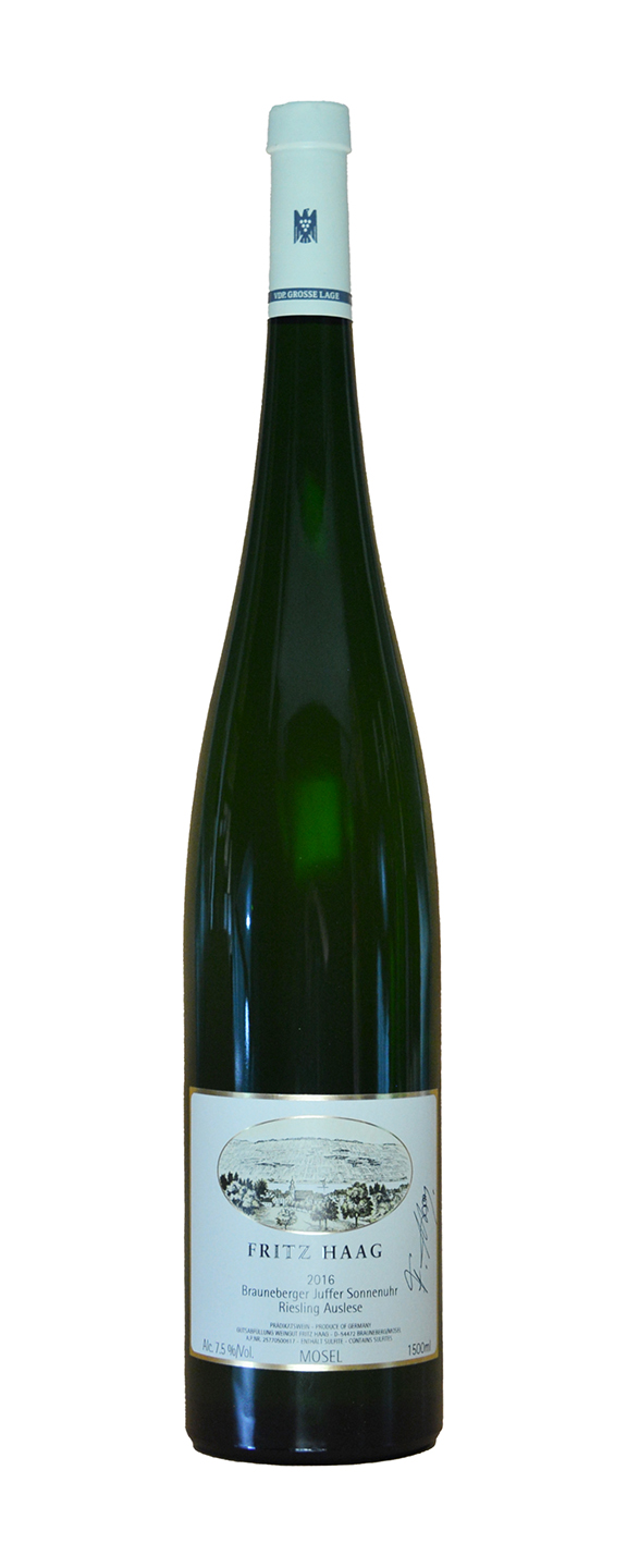 Magnum (1,5 L) Fritz Haag Brauneberger Juffer Sonnenuhr Riesling Auslese Große Lage 2016