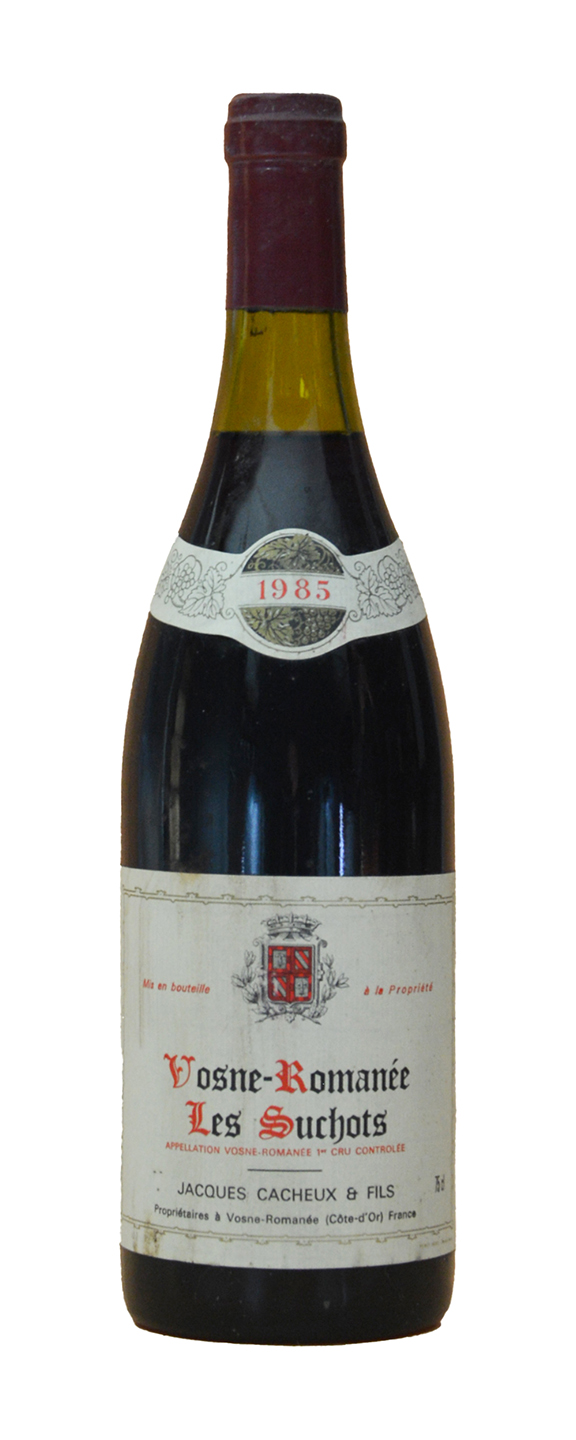 Jacques Cacheux Les Suchots Vosne-Romanee Premier Cru (TS) 1985