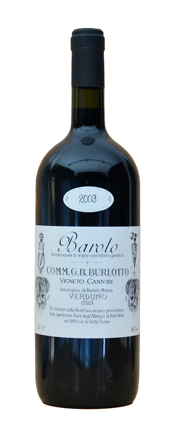 Magnum (1,5 L) G. B. Burlotto Cannubi Barolo 2003