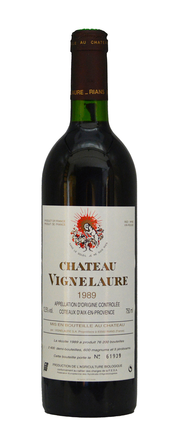 Chateau Vignelaure Rouge 1989