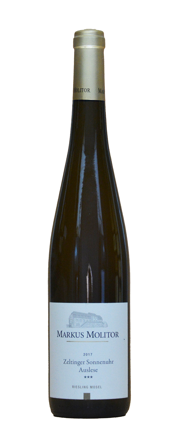 Markus Molitor Zeltinger Sonnenuhr Riesling Auslese *** Goldkapsel 2017