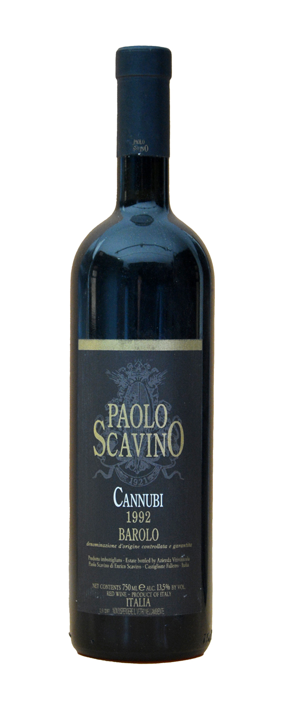 Paolo Scavino Cannubi Barolo 1992