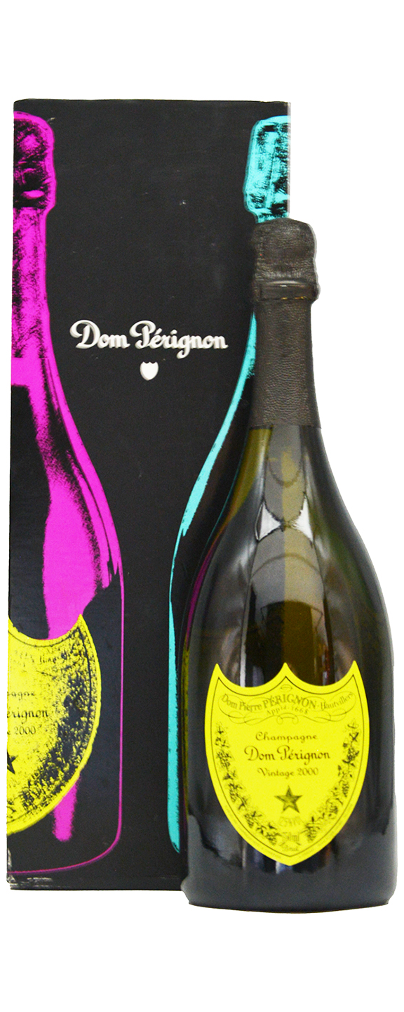 Dom Perignon Andy Warhol Tribute Collection Brut  (Yellow label) im GK 2000
