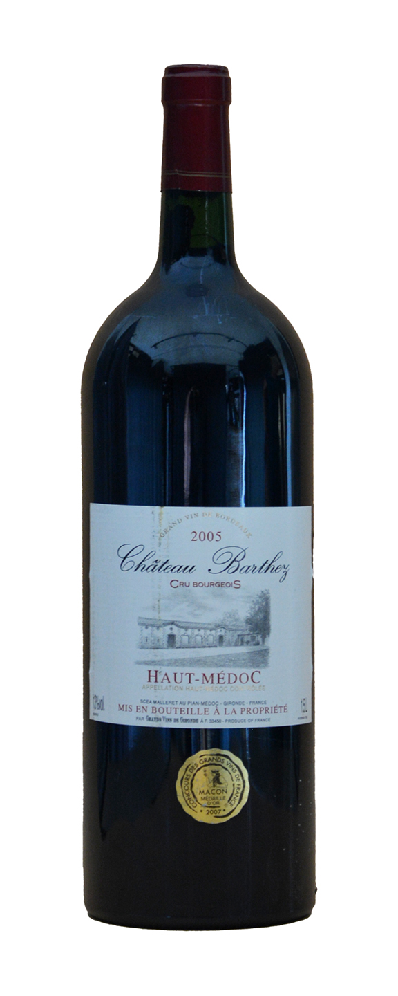 Magnum (1,5 L) Chateau Barthez Cru Bourgeois 2005