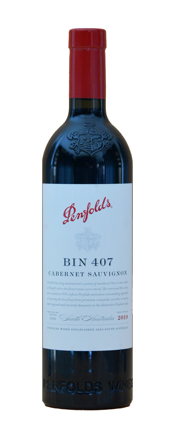 Penfolds Bin 407 Cabernet Sauvignon 2019